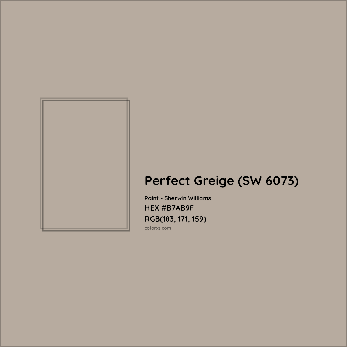 Sherwin Williams Perfect Greige SW 6073 Paint Color Codes Similar 