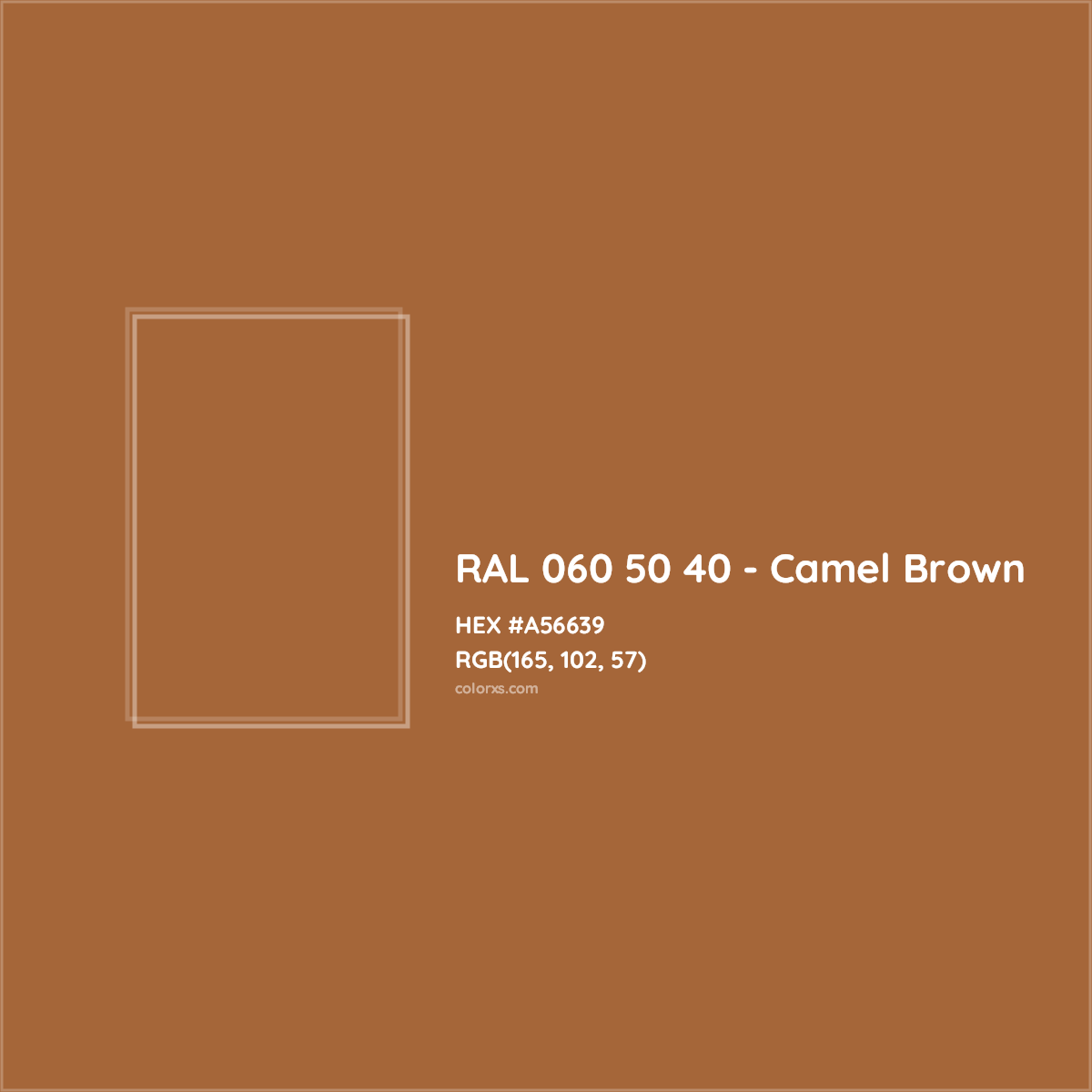 About RAL 060 50 40 - Camel Brown Color - Color codes, similar colors ...