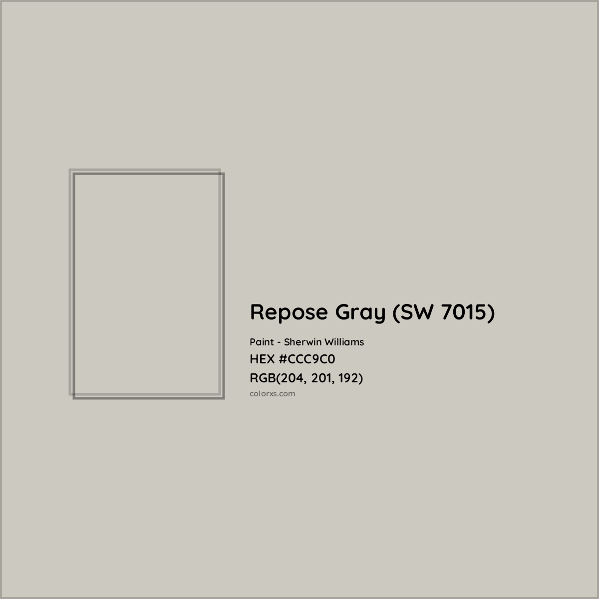 Sherwin Williams Repose Gray Sw 7015 Paint Color Codes Similar