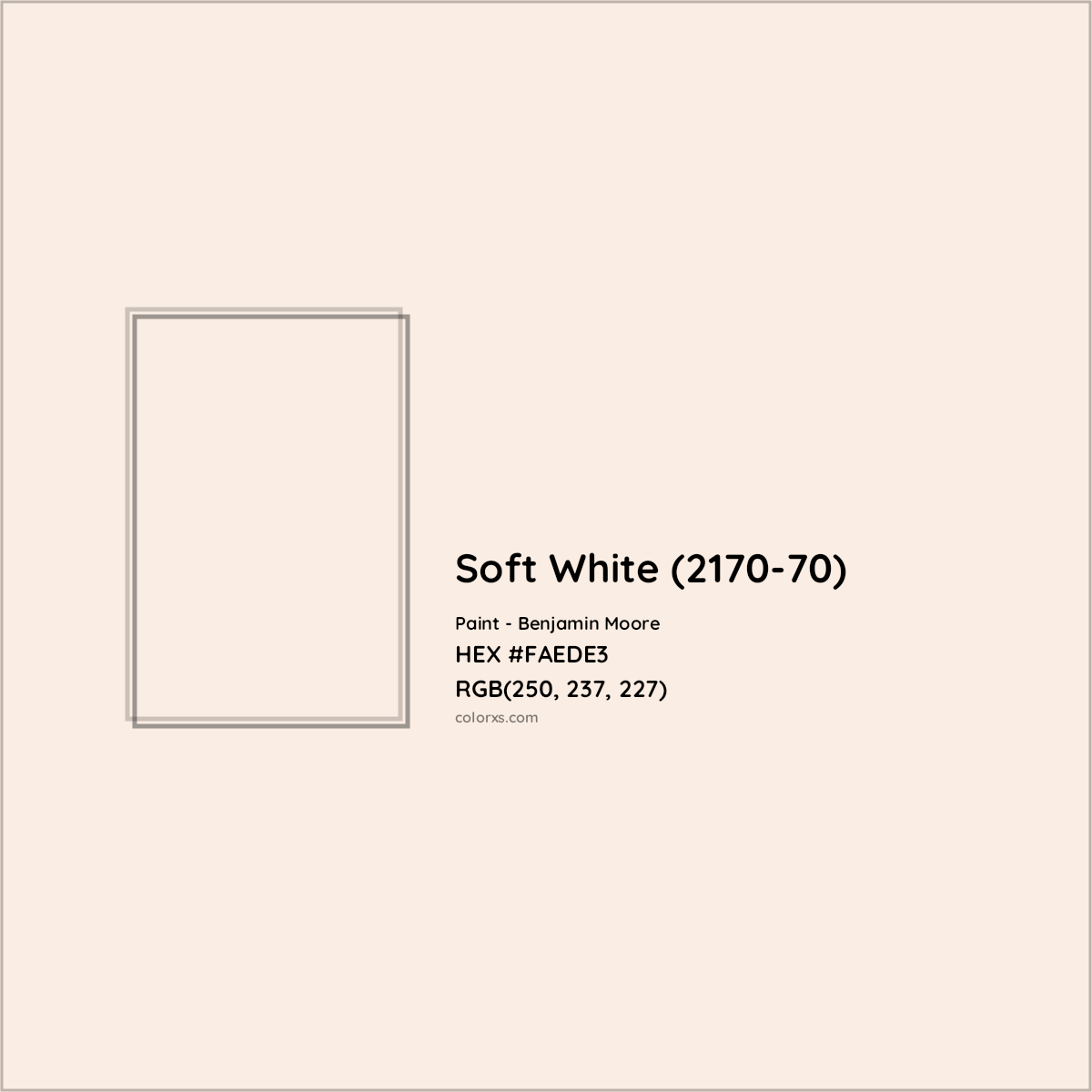 Benjamin Moore Soft White 2170 70 Paint Color Codes Similar Paints 