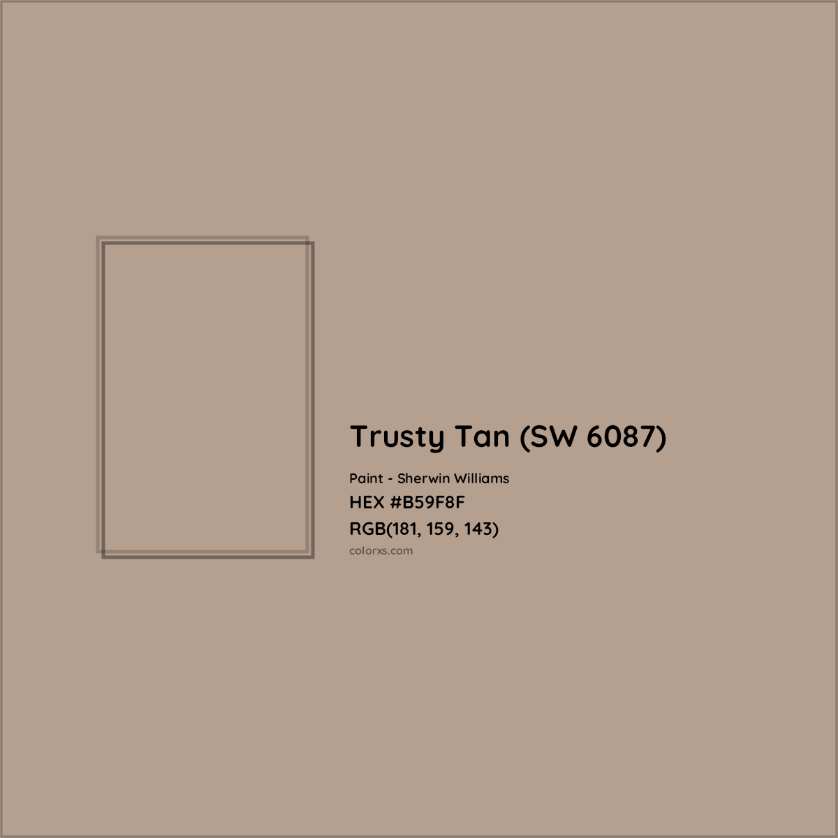 Trusty Tan Interior & Exterior Paint