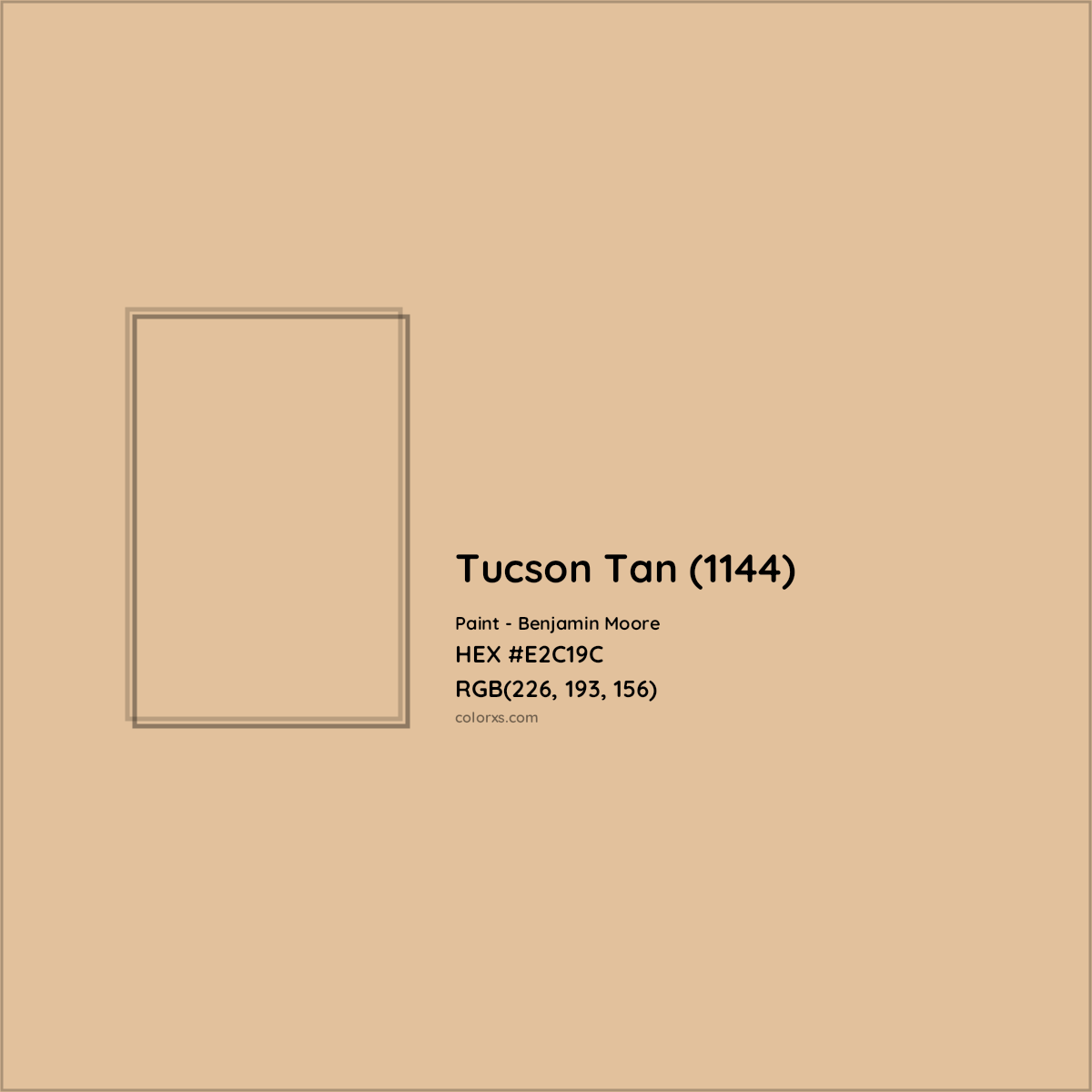 1144 Tucson Tan - Paint Color