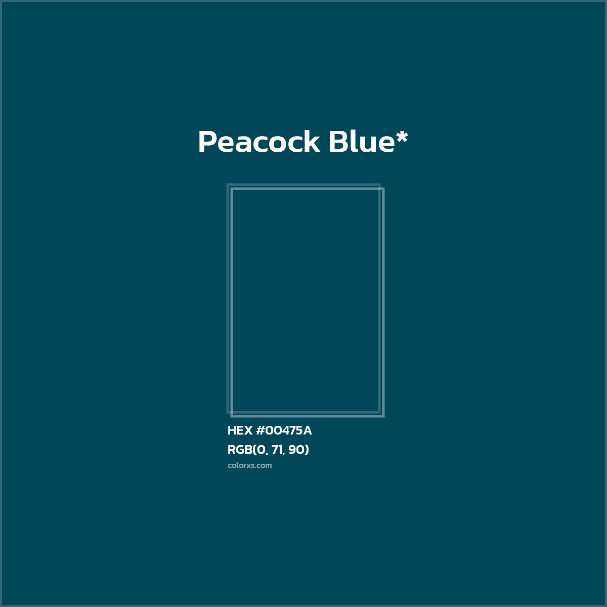 HEX #00475A Color Name, Color Code, Palettes, Similar Paints, Images