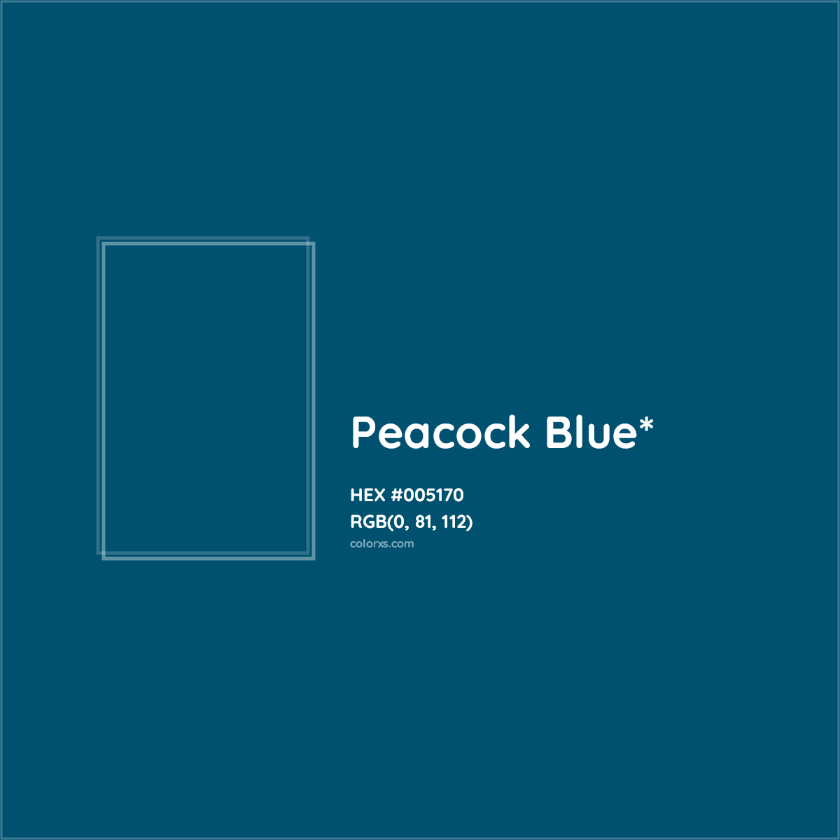 HEX #005170 Color Name, Color Code, Palettes, Similar Paints, Images