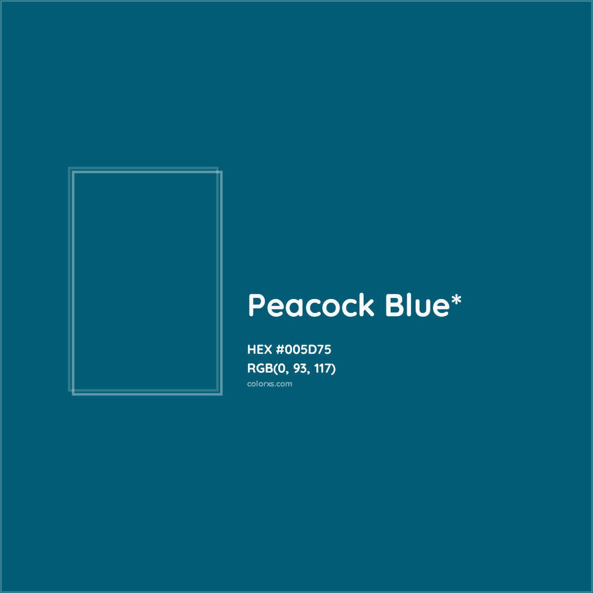 HEX #005D75 Color Name, Color Code, Palettes, Similar Paints, Images