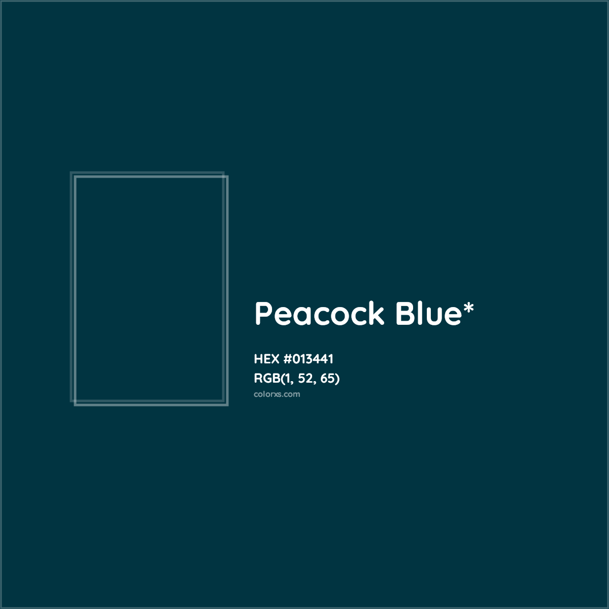 HEX #013441 Color Name, Color Code, Palettes, Similar Paints, Images