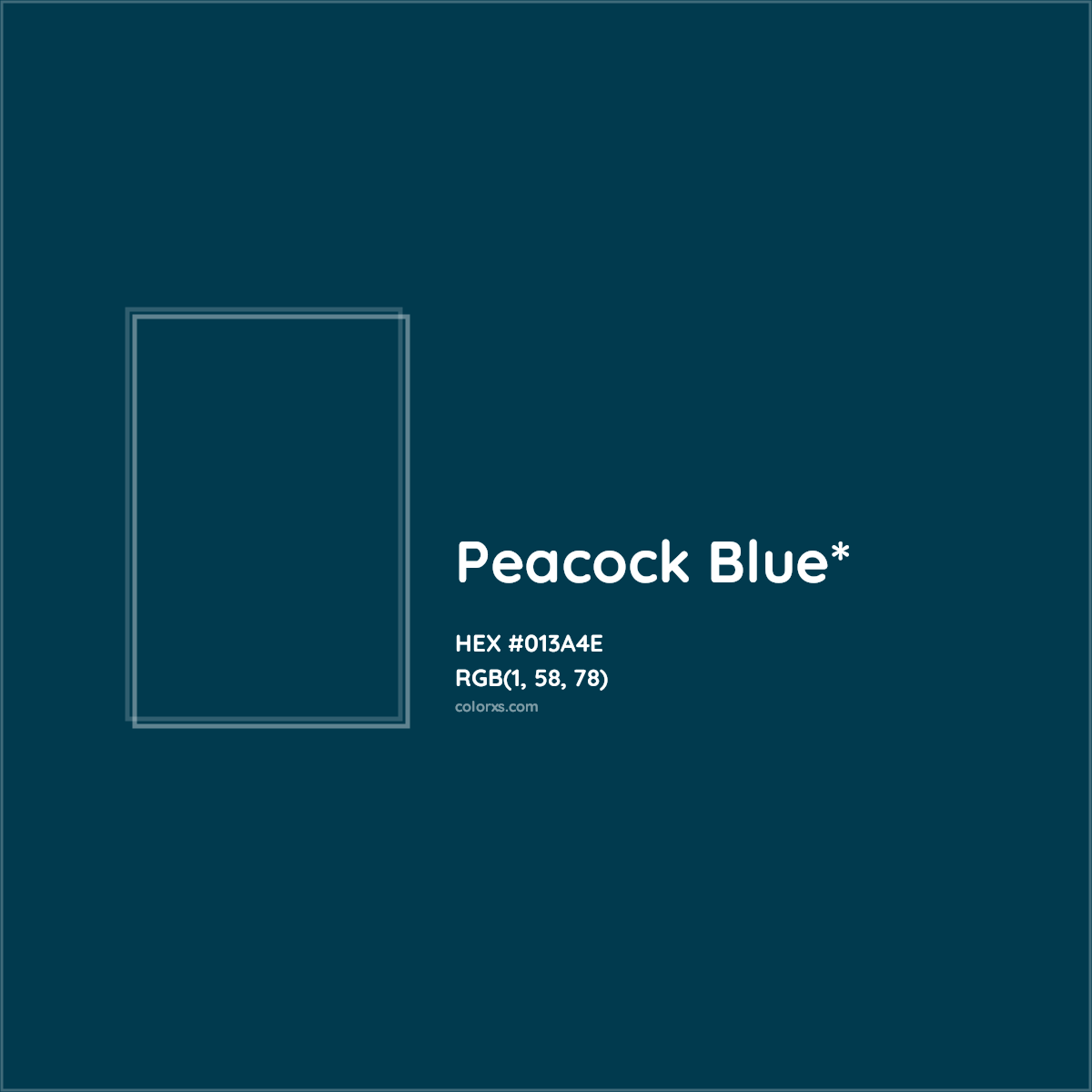 HEX #013A4E Color Name, Color Code, Palettes, Similar Paints, Images