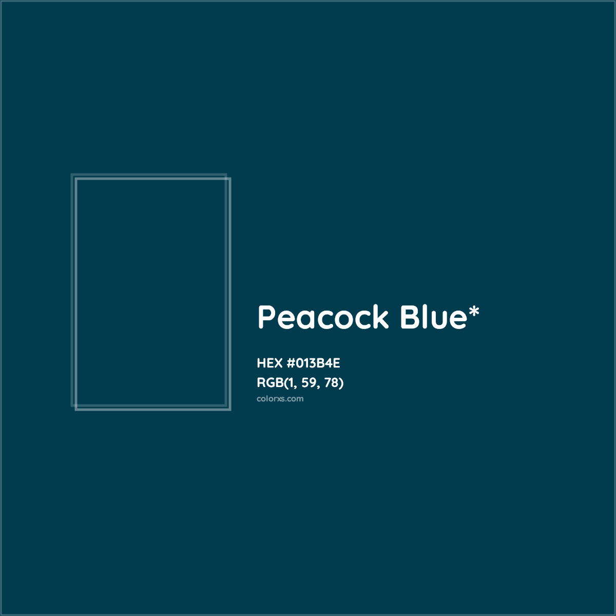 HEX #013B4E Color Name, Color Code, Palettes, Similar Paints, Images