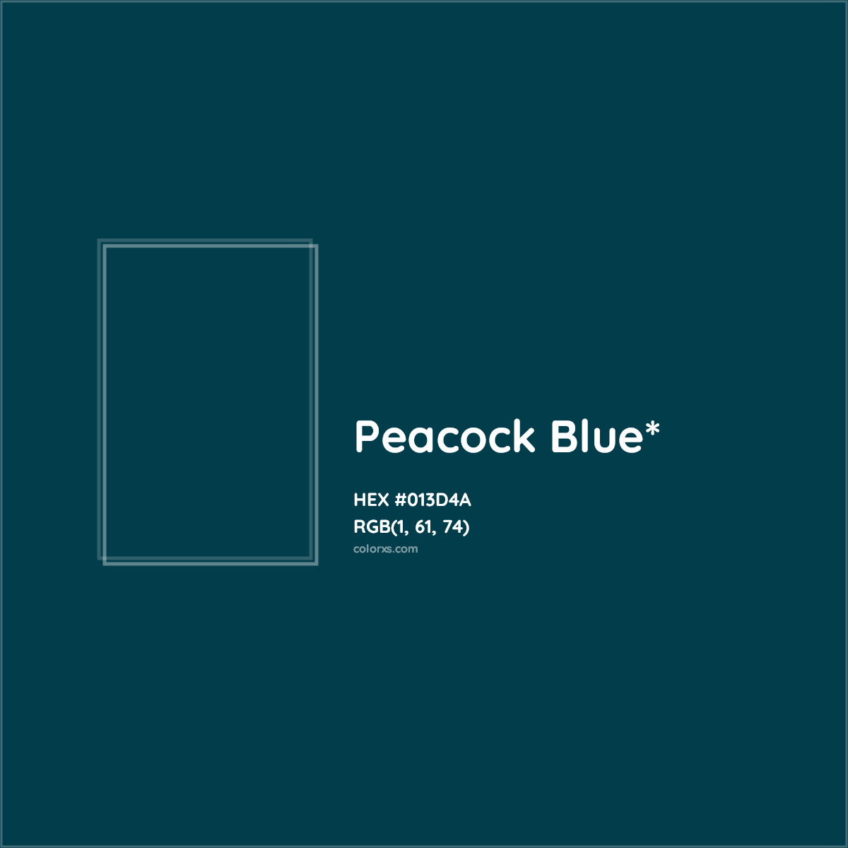 HEX #013D4A Color Name, Color Code, Palettes, Similar Paints, Images