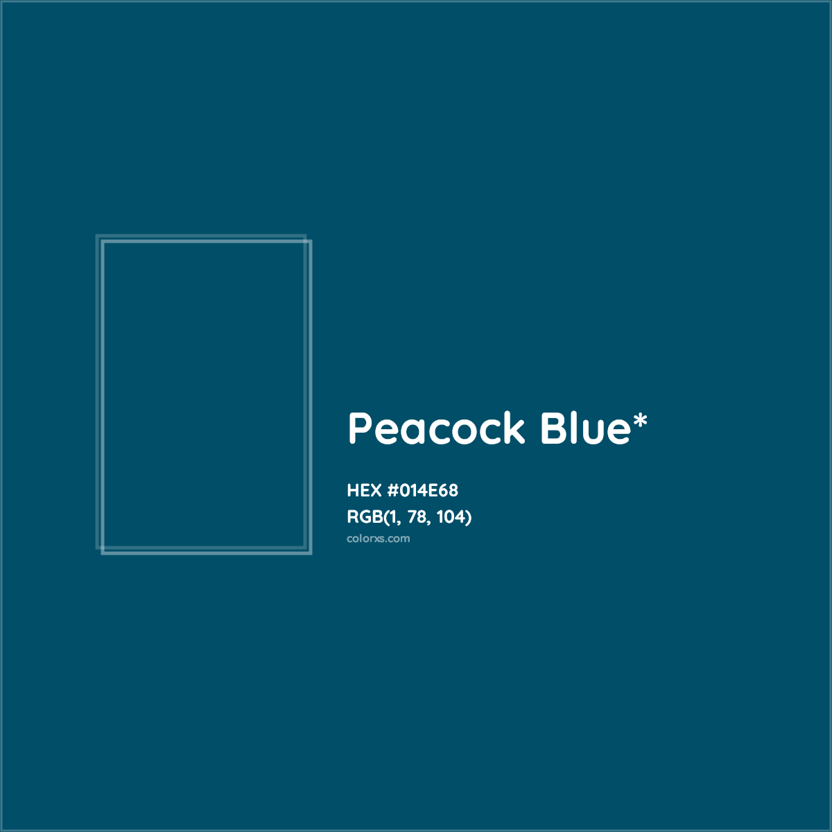 HEX #014E68 Color Name, Color Code, Palettes, Similar Paints, Images