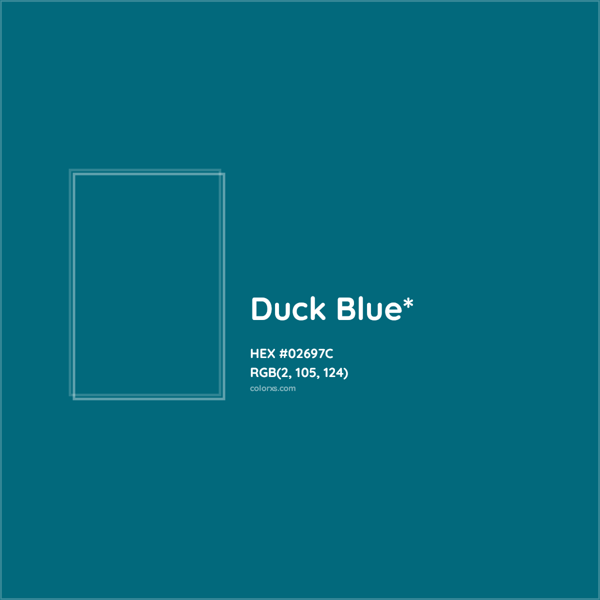 HEX #02697C Color Name, Color Code, Palettes, Similar Paints, Images