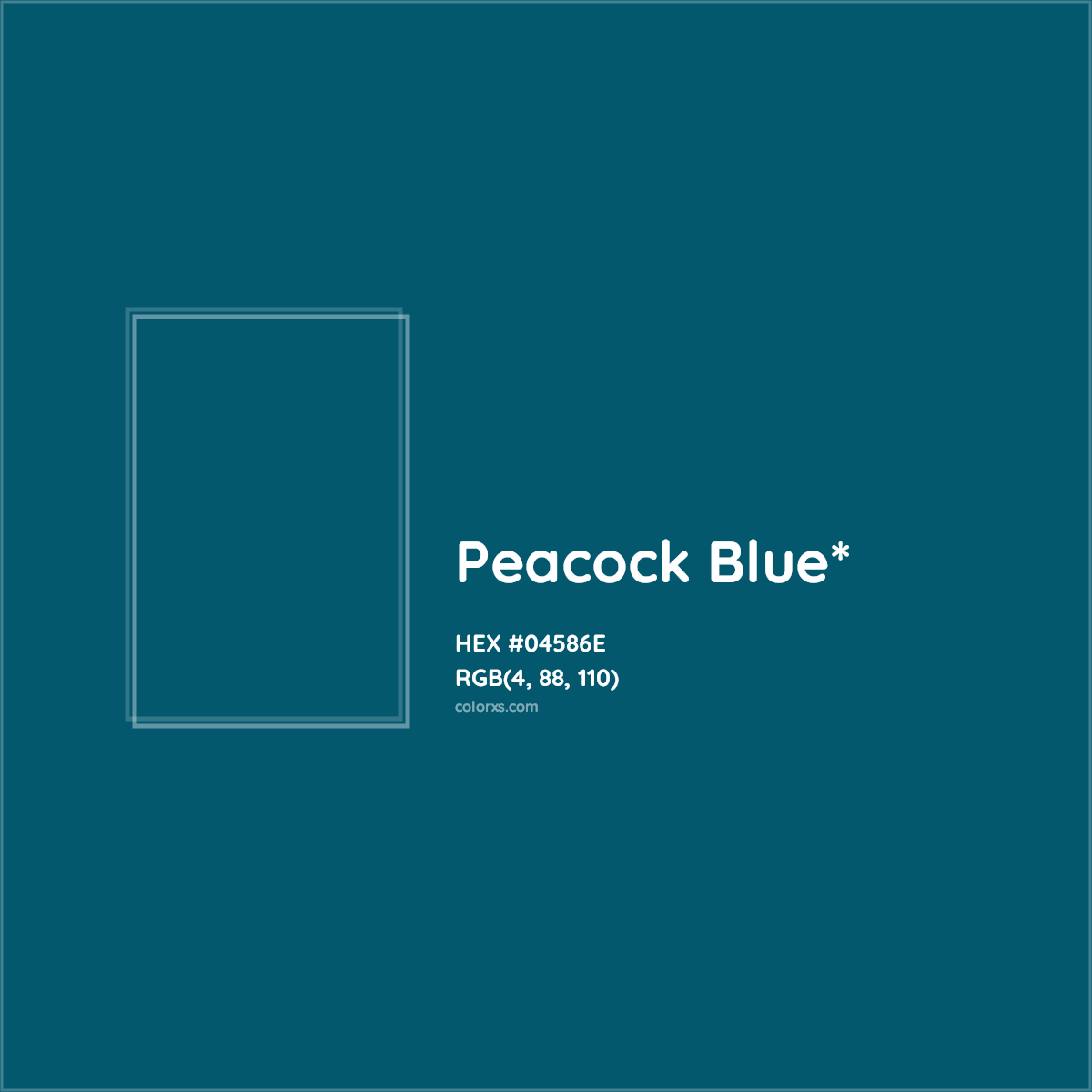 HEX #04586E Color Name, Color Code, Palettes, Similar Paints, Images