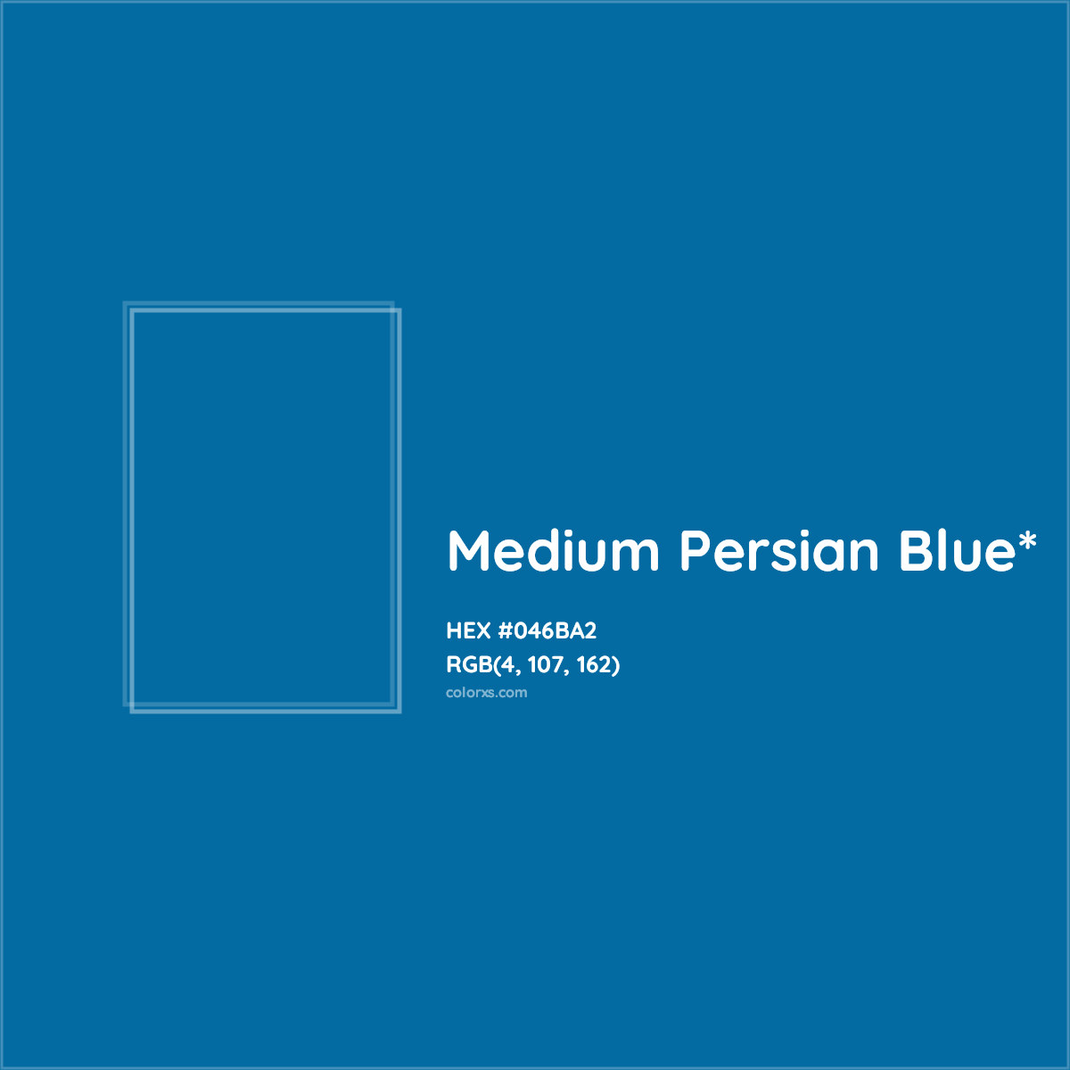 HEX #046BA2 Color Name, Color Code, Palettes, Similar Paints, Images