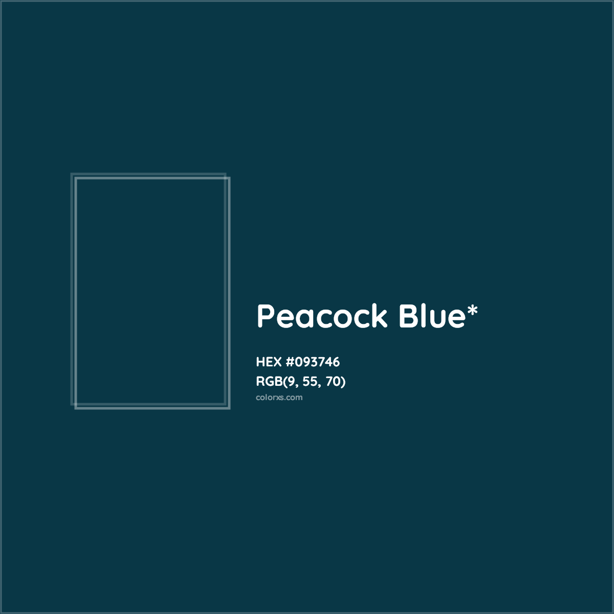 HEX #093746 Color Name, Color Code, Palettes, Similar Paints, Images