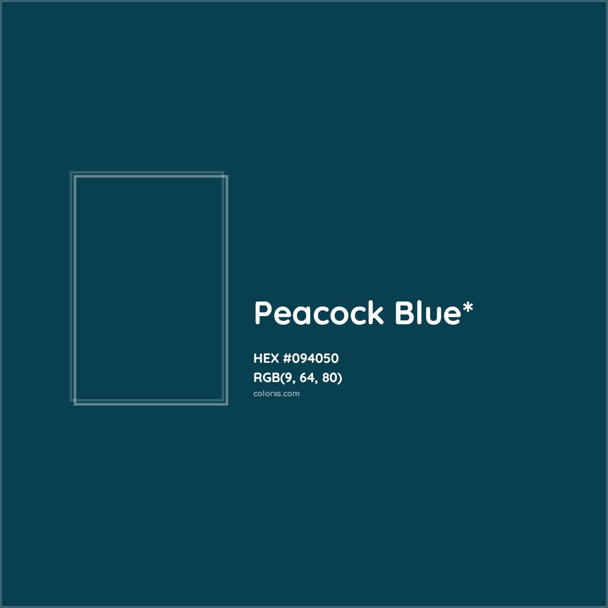 HEX #094050 Color Name, Color Code, Palettes, Similar Paints, Images