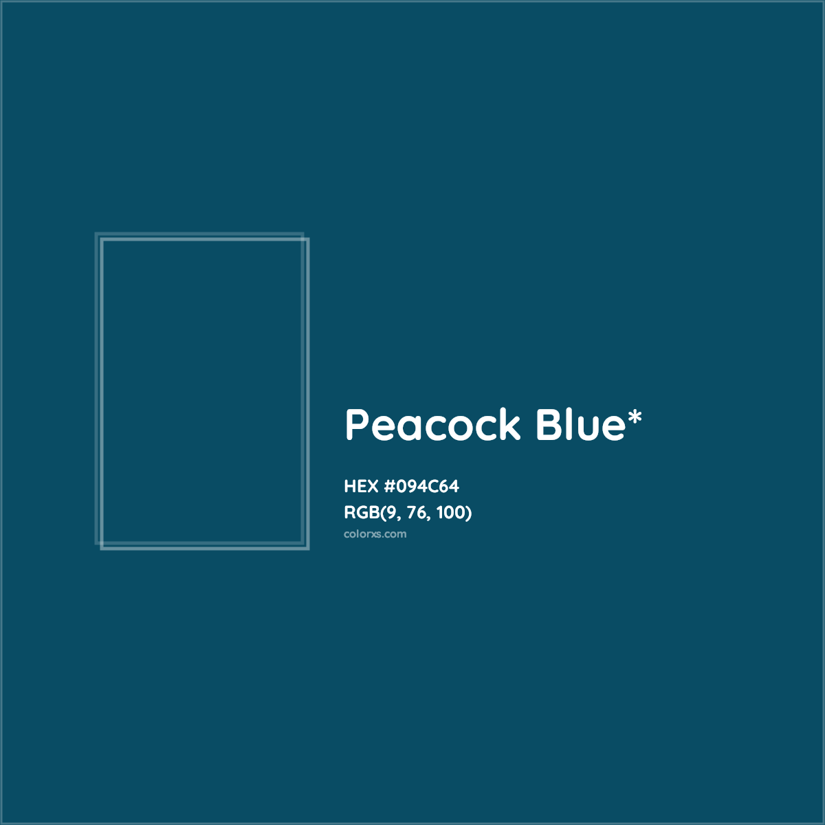 HEX #094C64 Color Name, Color Code, Palettes, Similar Paints, Images