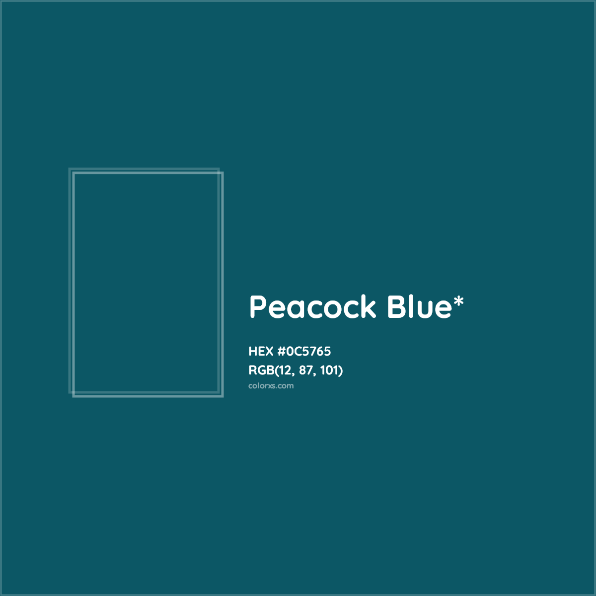 HEX #0C5765 Color Name, Color Code, Palettes, Similar Paints, Images