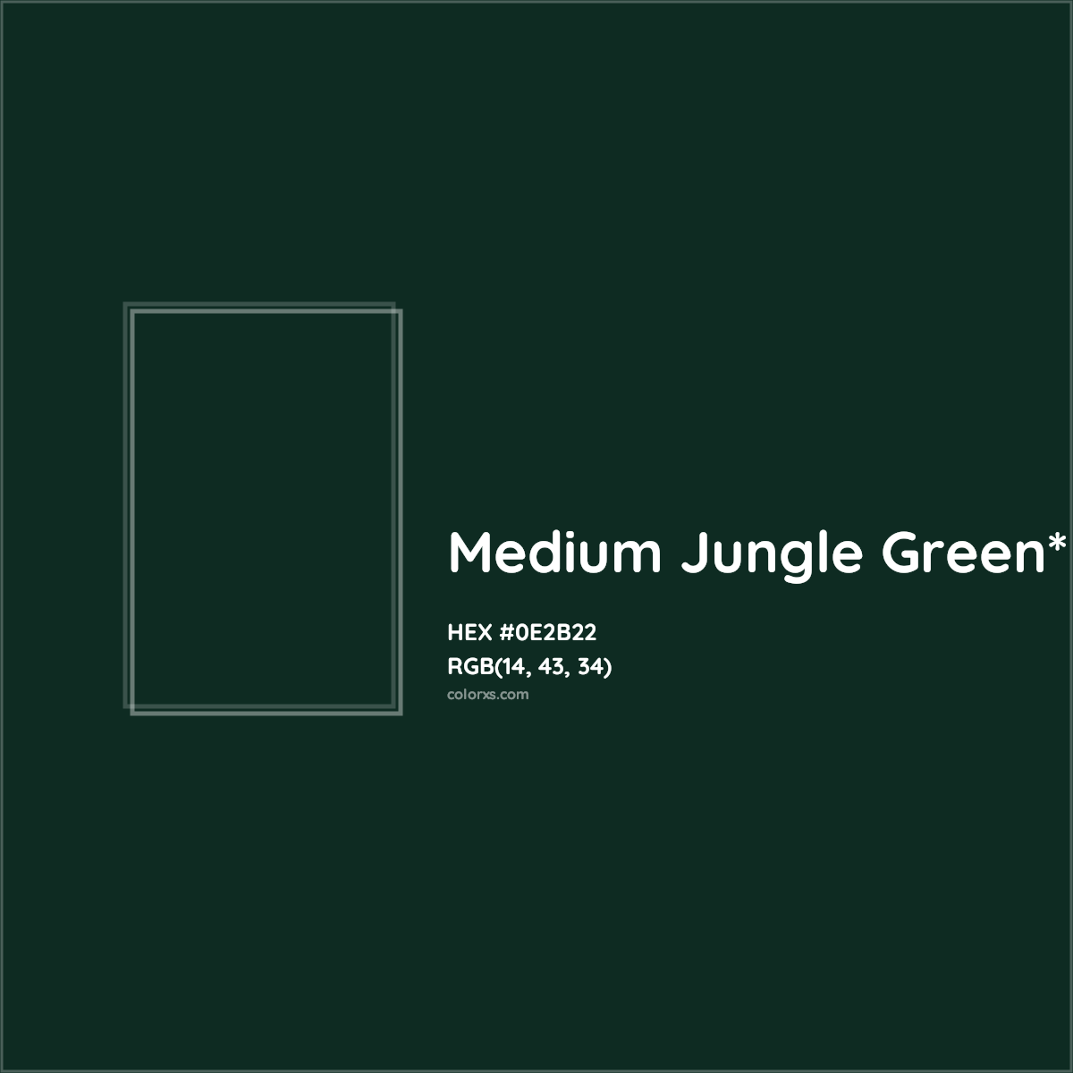 HEX #0E2B22 Color Name, Color Code, Palettes, Similar Paints, Images