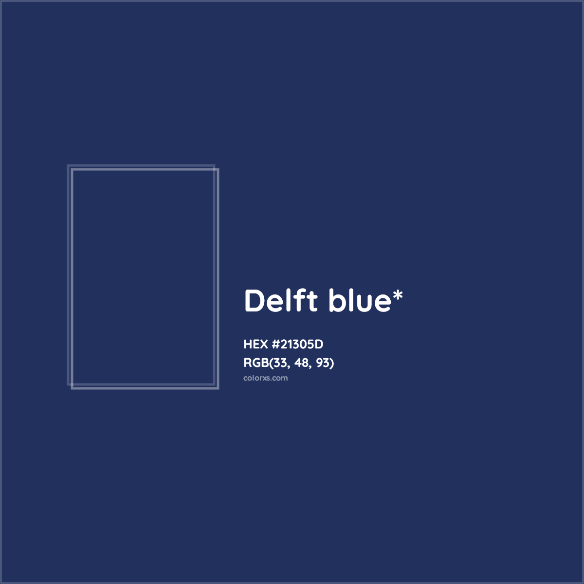 HEX #21305D Color Name, Color Code, Palettes, Similar Paints, Images