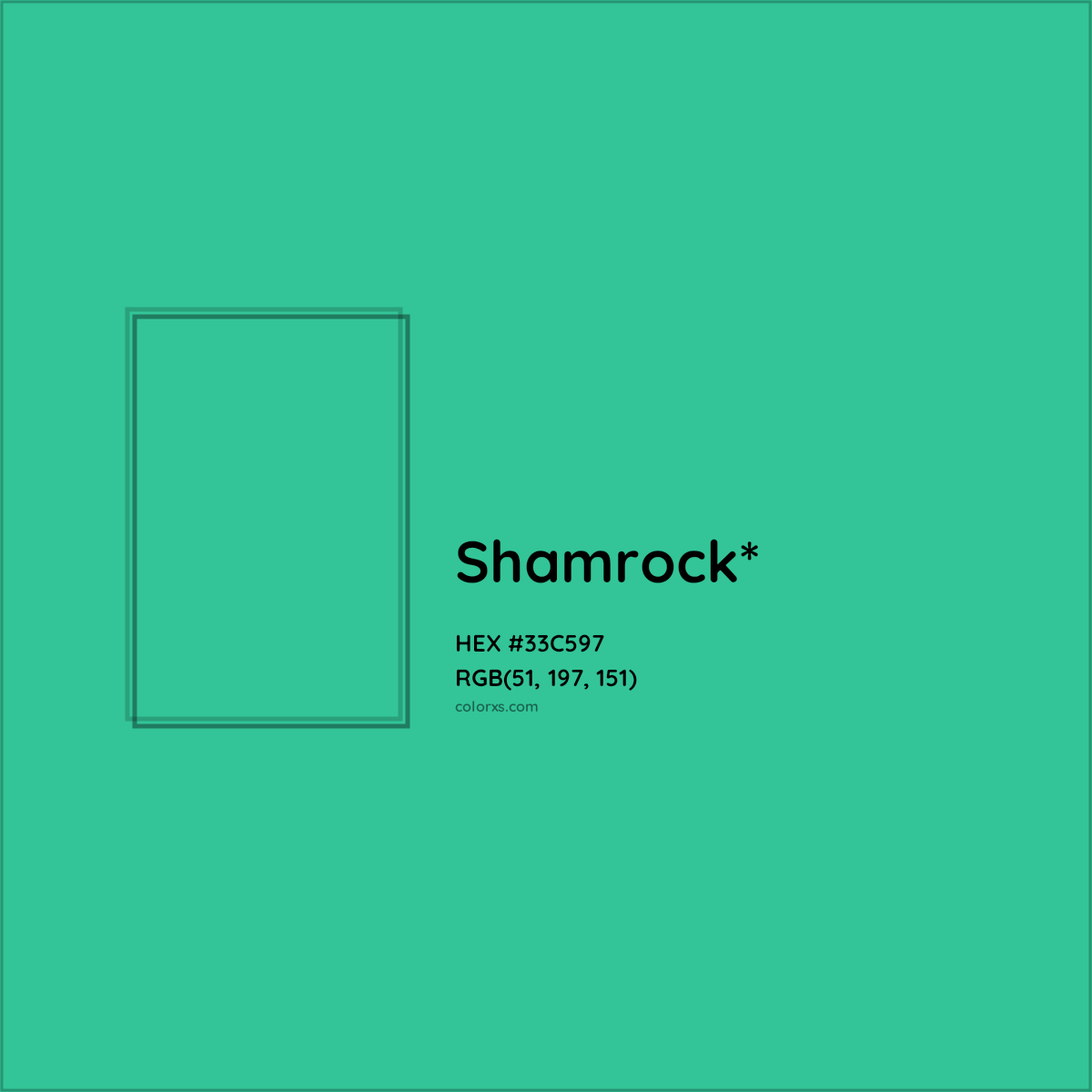 HEX #33C597 Color Name, Color Code, Palettes, Similar Paints, Images