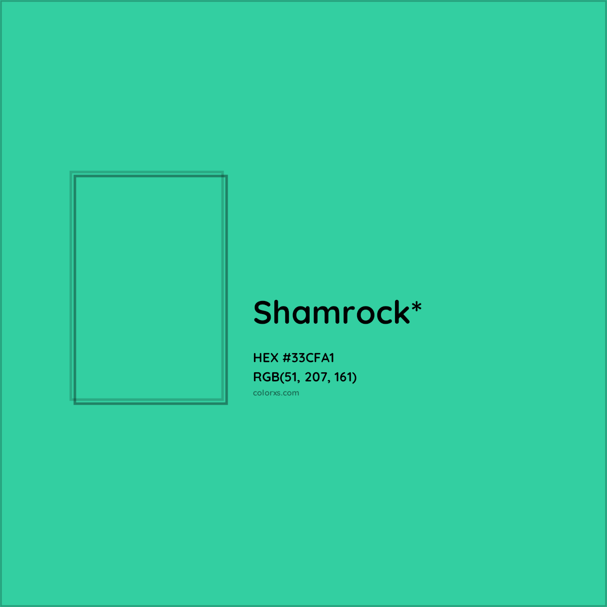 HEX #33CFA1 Color Name, Color Code, Palettes, Similar Paints, Images