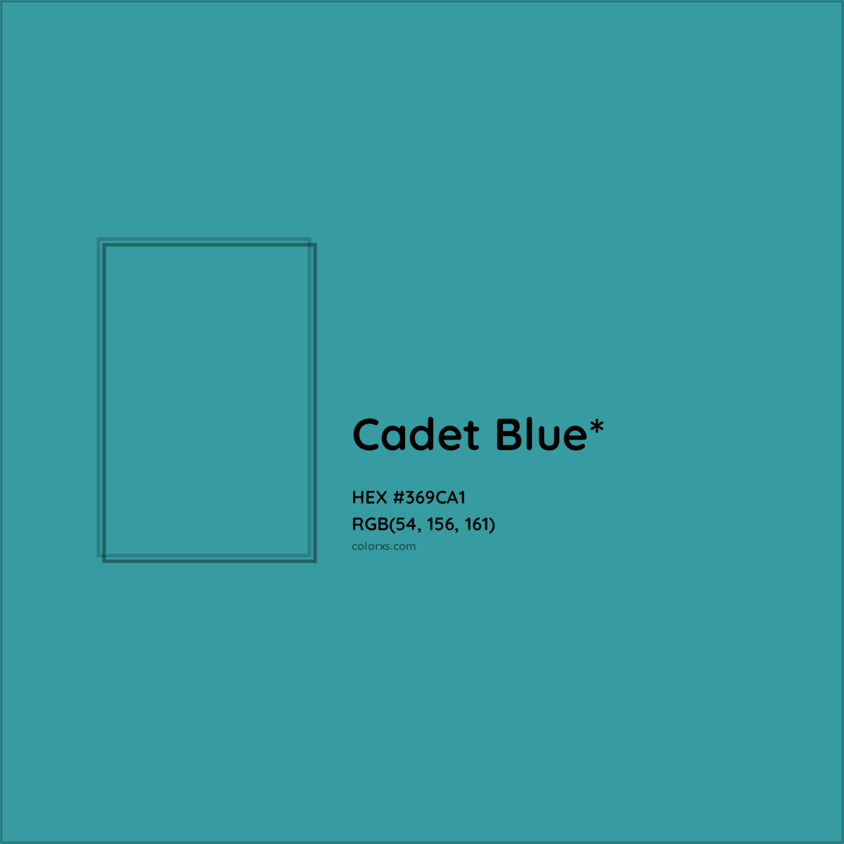 HEX #369CA1 Color Name, Color Code, Palettes, Similar Paints, Images