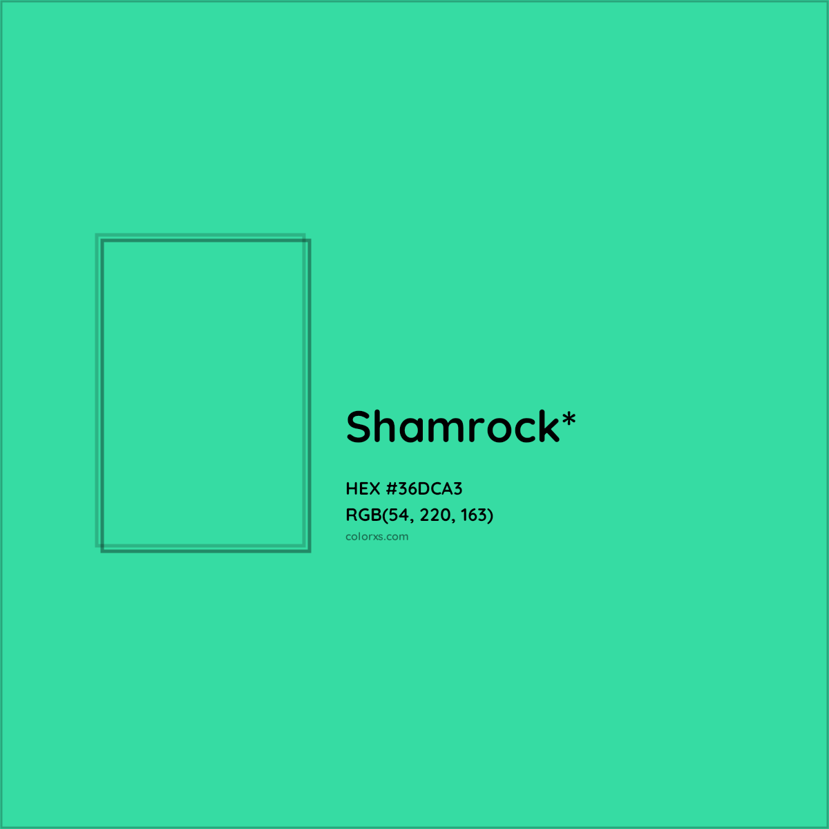 HEX #36DCA3 Color Name, Color Code, Palettes, Similar Paints, Images