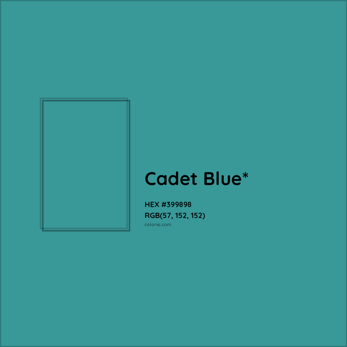 HEX #399898 Color Name, Color Code, Palettes, Similar Paints, Images