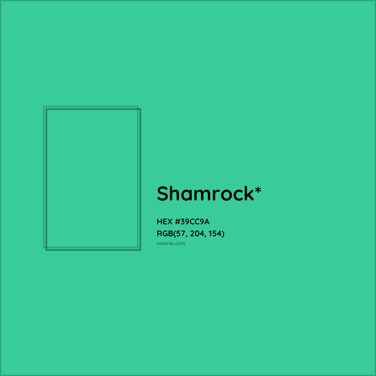 HEX #39CC9A Color Name, Color Code, Palettes, Similar Paints, Images