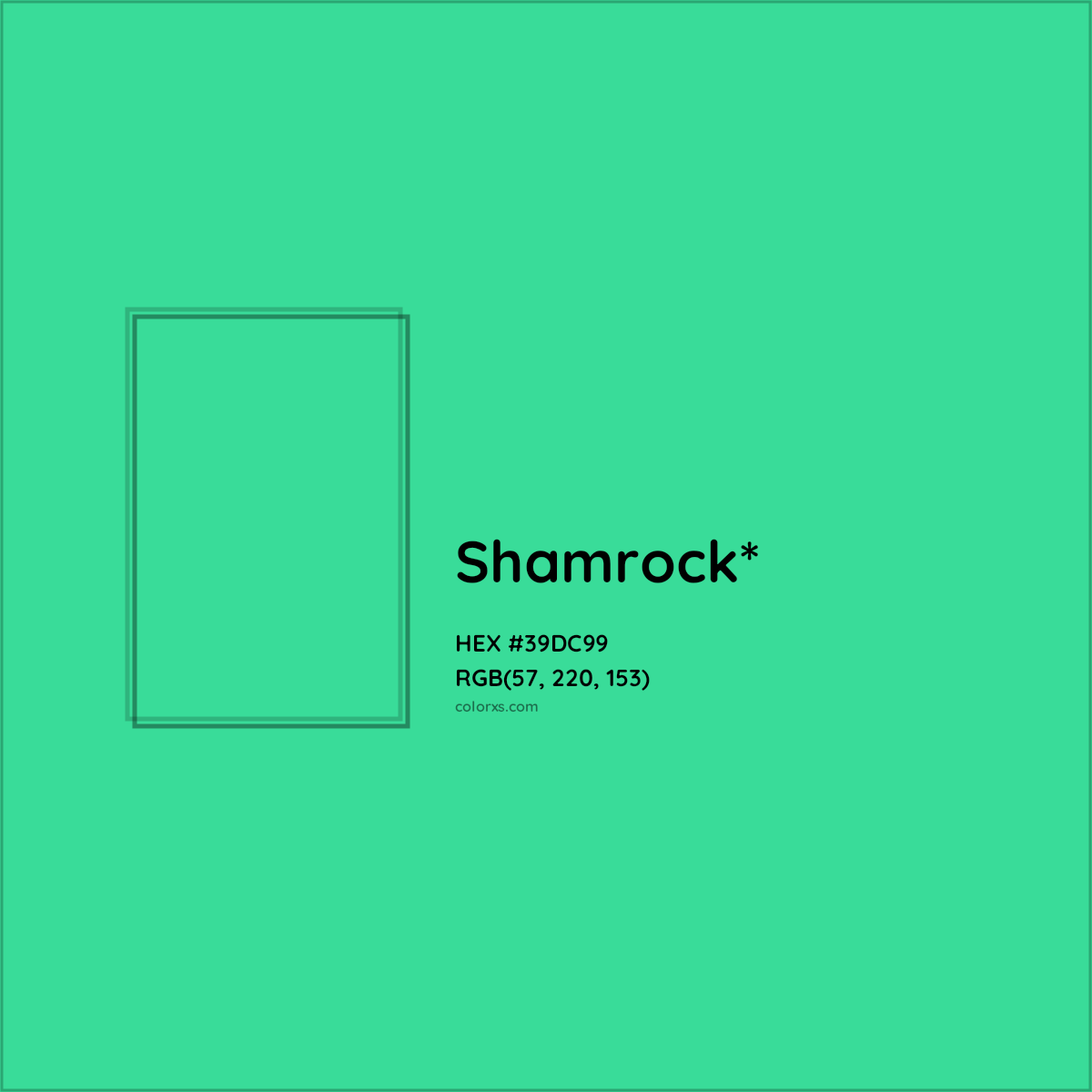 HEX #39DC99 Color Name, Color Code, Palettes, Similar Paints, Images