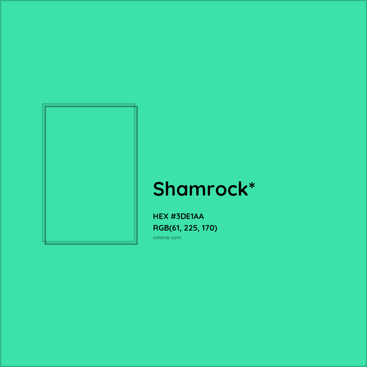 HEX #3DE1AA Color Name, Color Code, Palettes, Similar Paints, Images