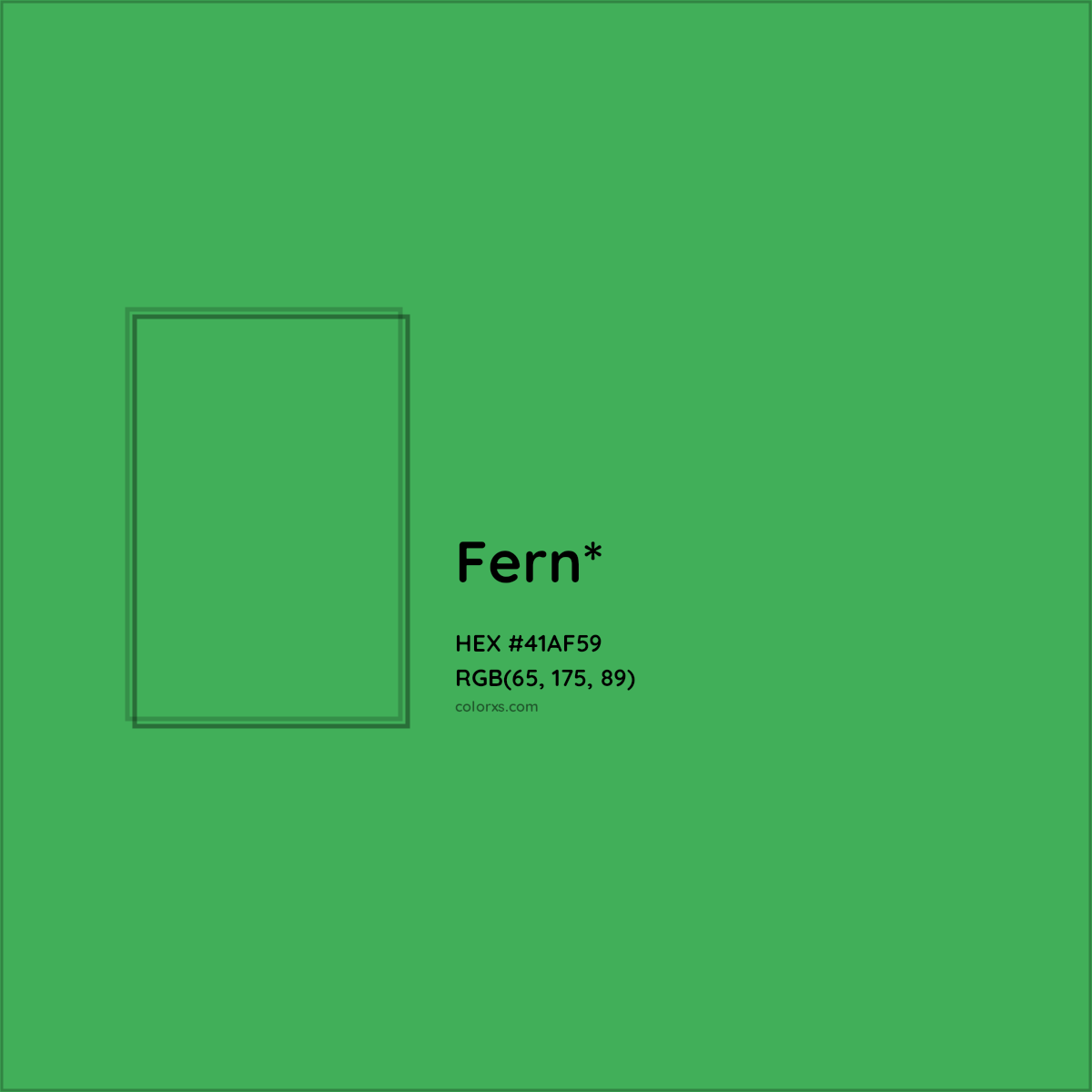 HEX #41AF59 Color Name, Color Code, Palettes, Similar Paints, Images