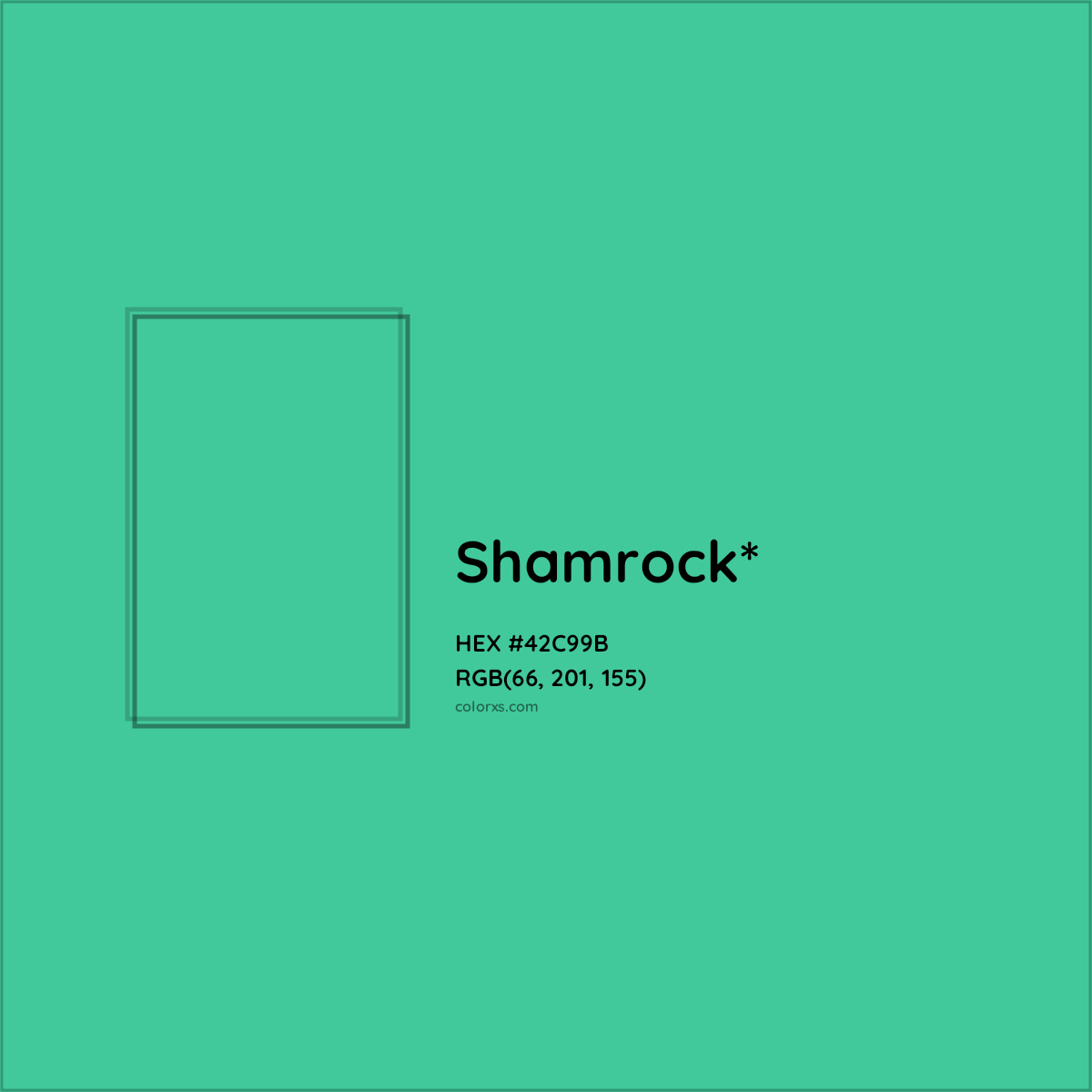 HEX #42C99B Color Name, Color Code, Palettes, Similar Paints, Images