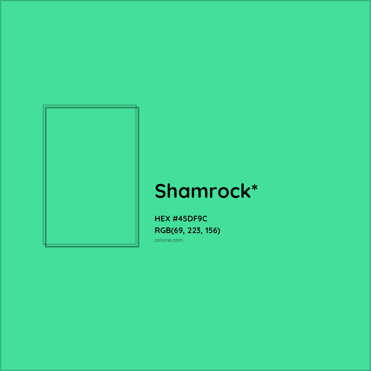 HEX #45DF9C Color Name, Color Code, Palettes, Similar Paints, Images