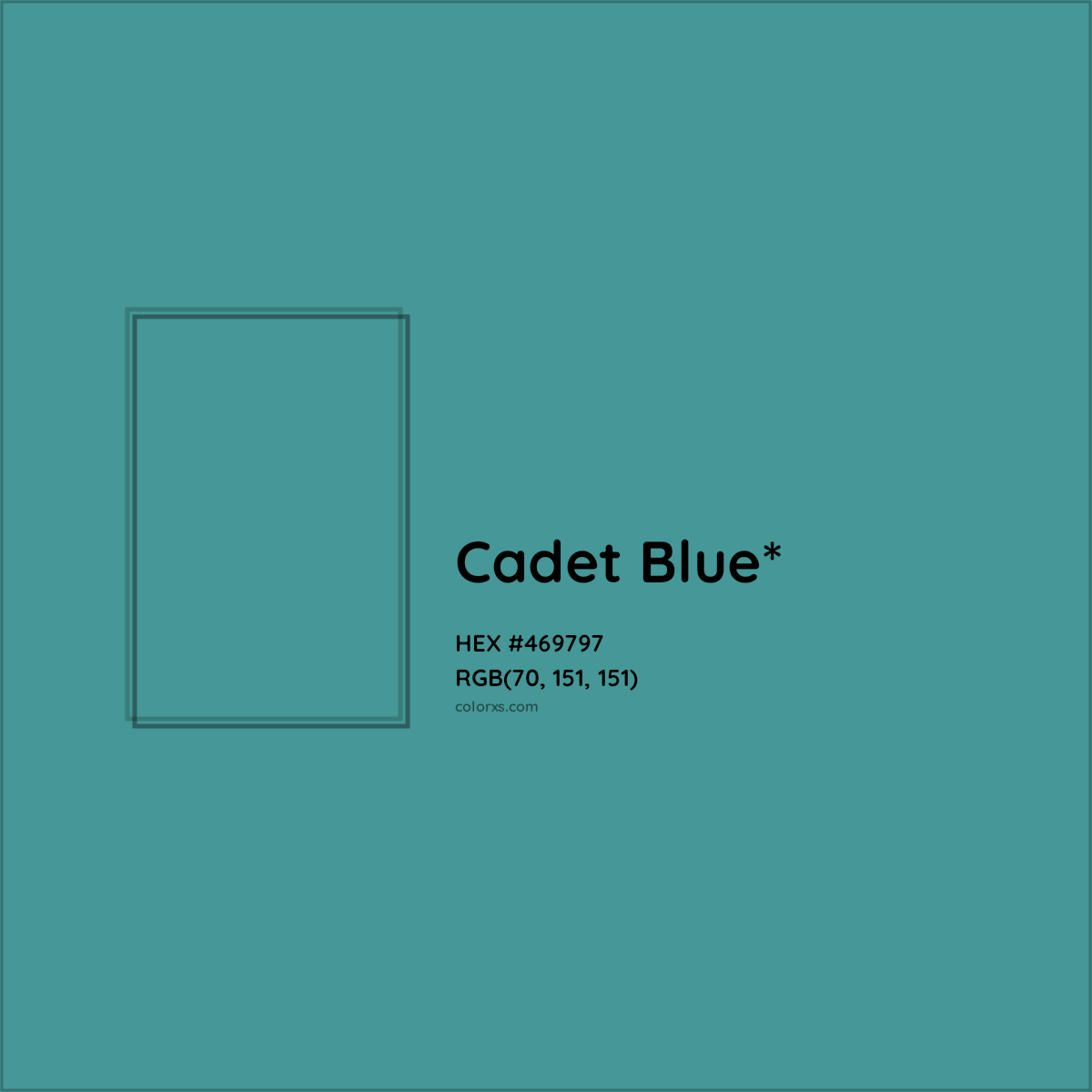 HEX #469797 Color Name, Color Code, Palettes, Similar Paints, Images