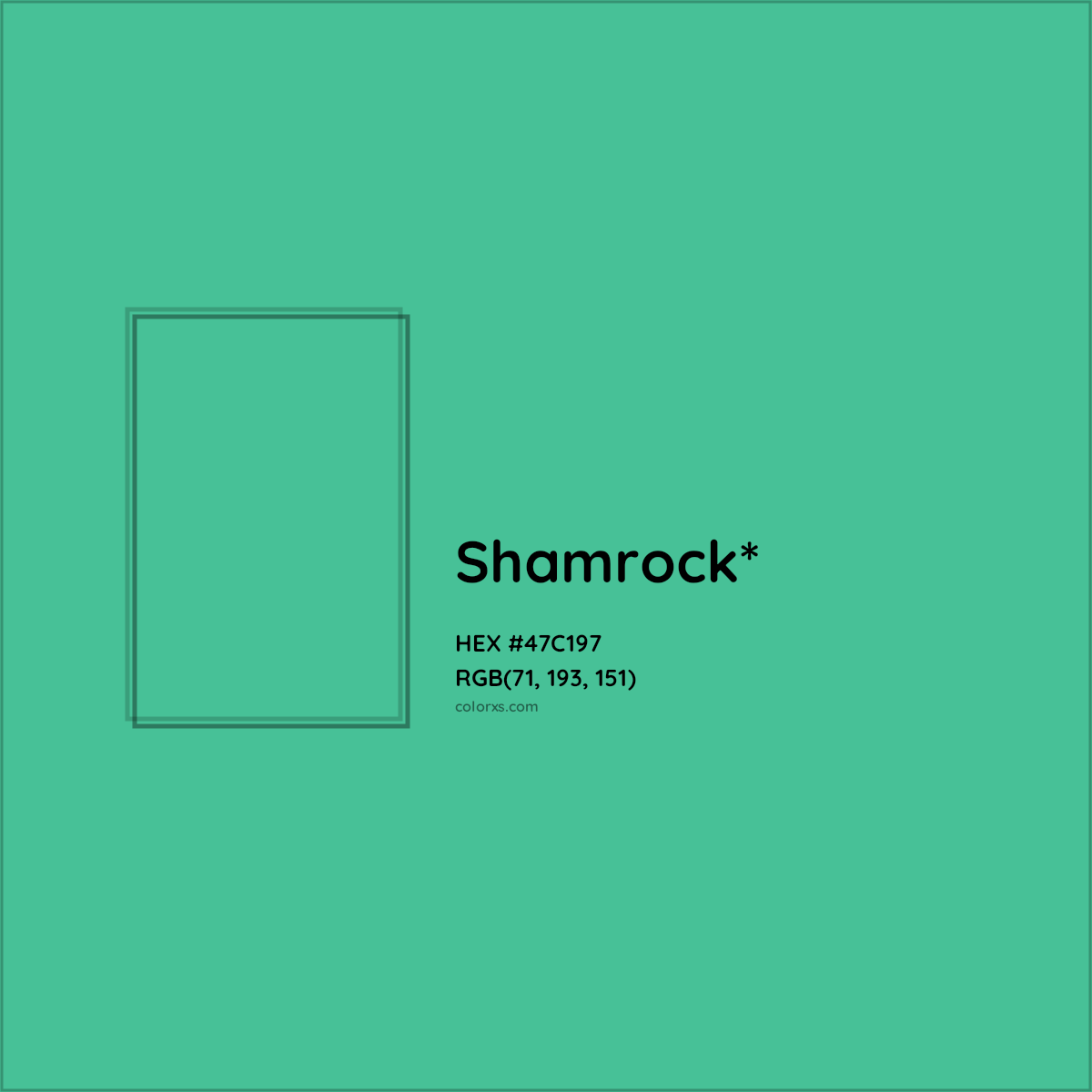 HEX #47C197 Color Name, Color Code, Palettes, Similar Paints, Images