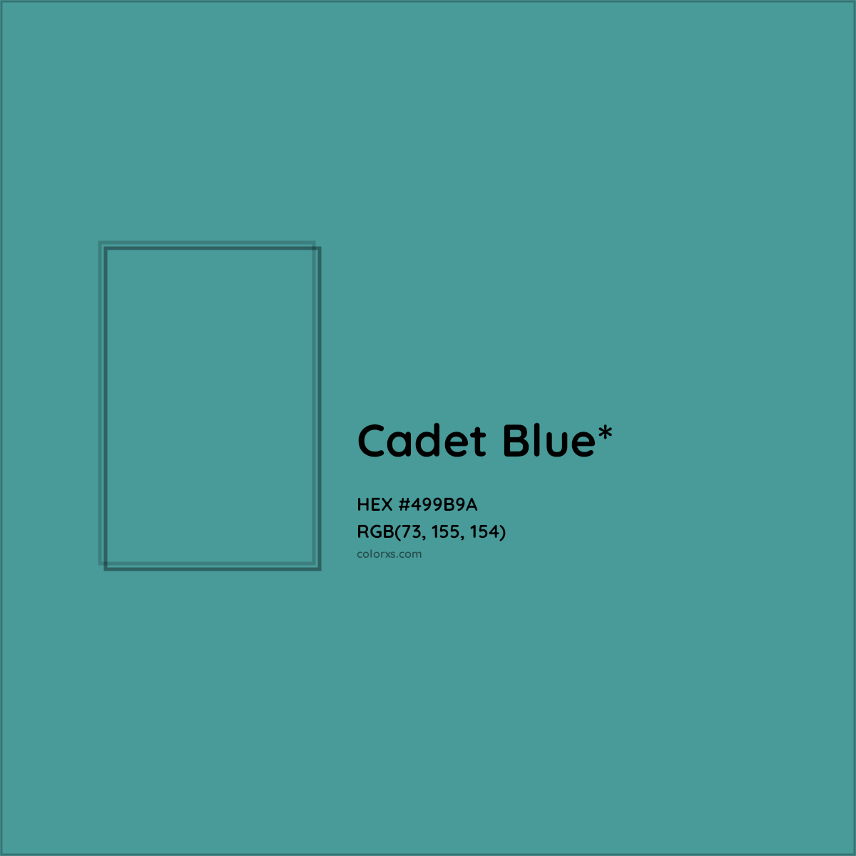 HEX #499B9A Color Name, Color Code, Palettes, Similar Paints, Images