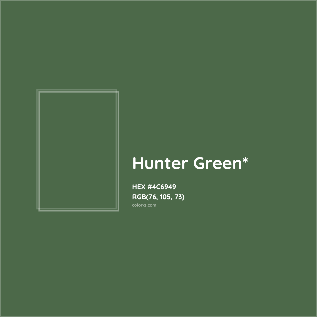 HEX #4C6949 Color Name, Color Code, Palettes, Similar Paints, Images