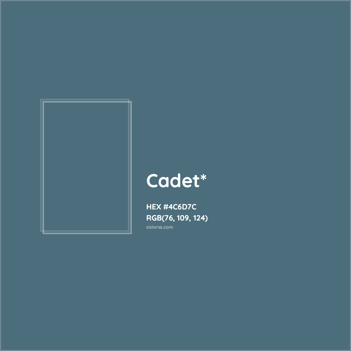 HEX #4C6D7C Color Name, Color Code, Palettes, Similar Paints, Images