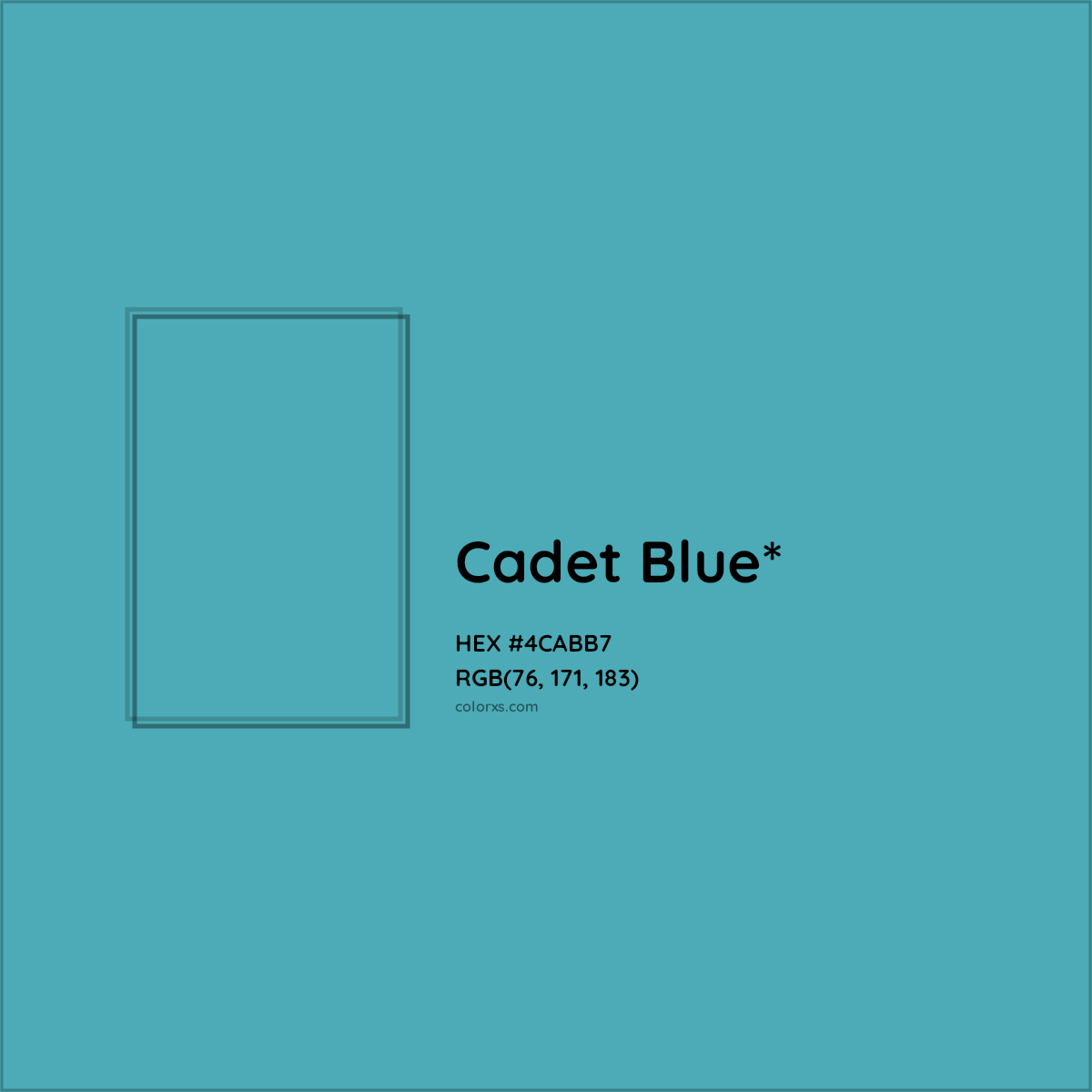 HEX #4CABB7 Color Name, Color Code, Palettes, Similar Paints, Images