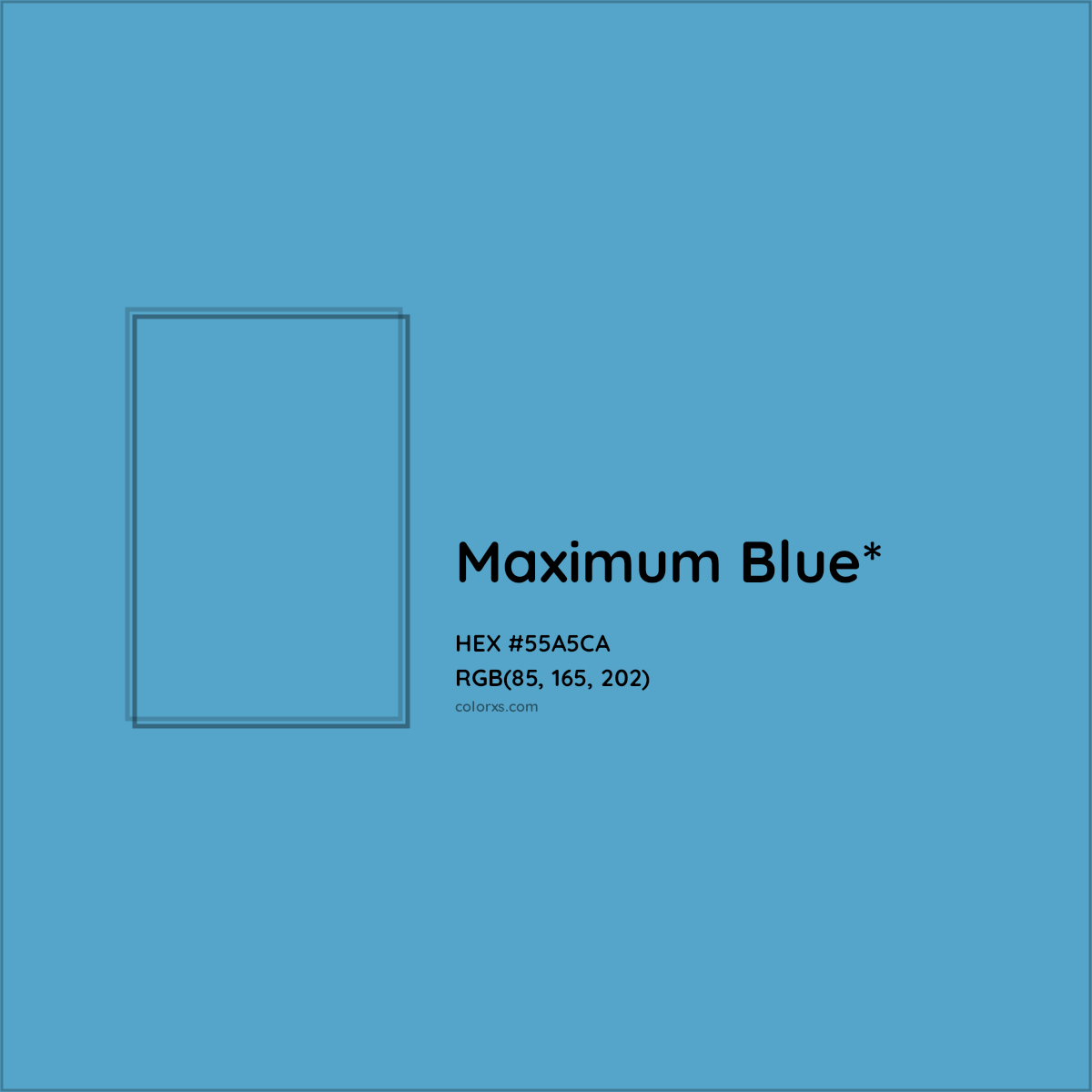 HEX #55A5CA Color Name, Color Code, Palettes, Similar Paints, Images