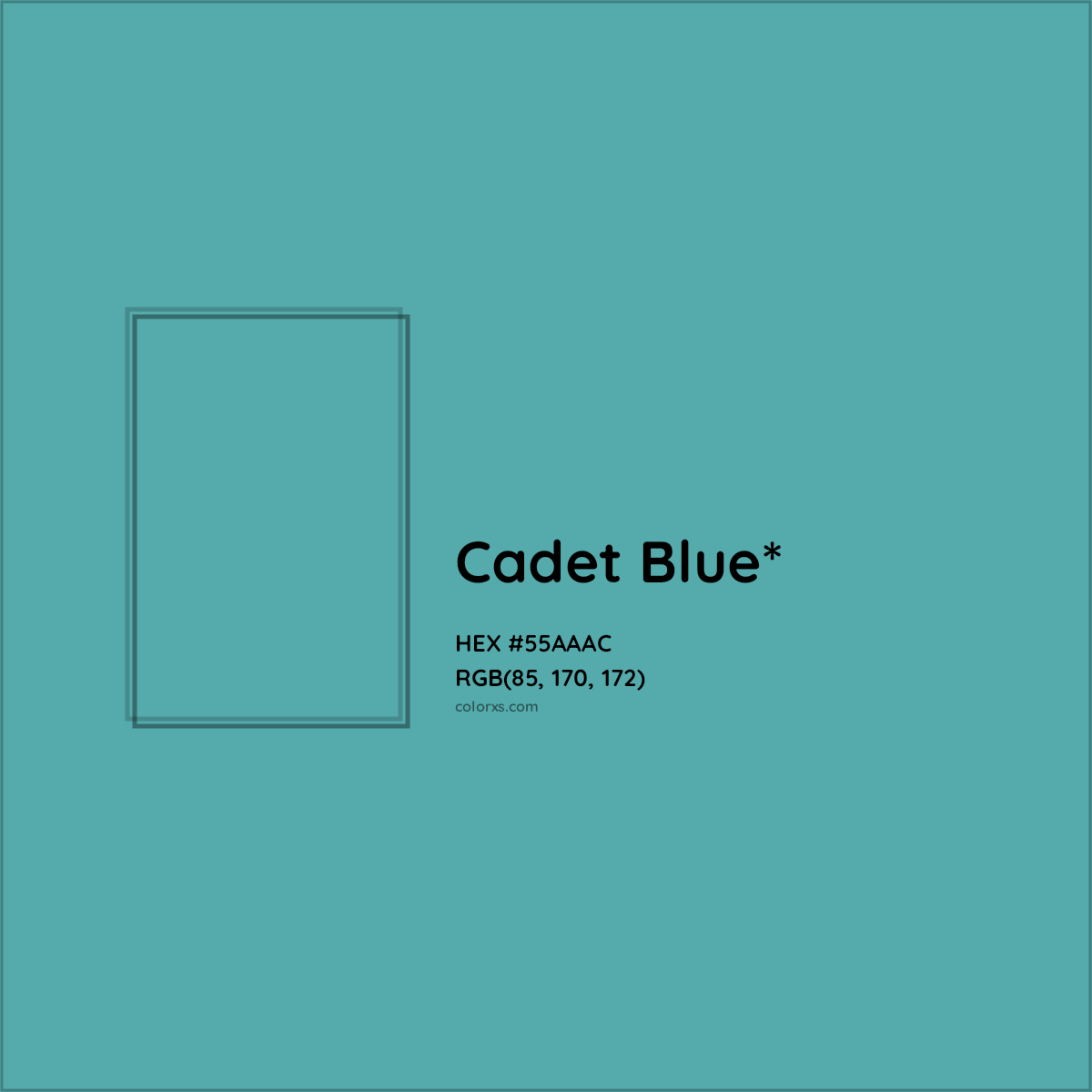 HEX #55AAAC Color Name, Color Code, Palettes, Similar Paints, Images