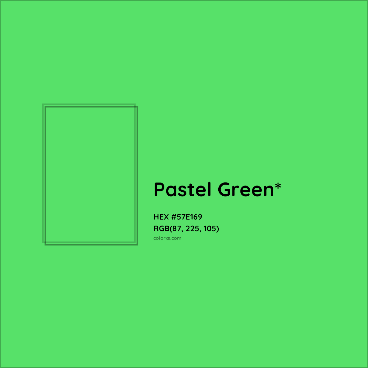 HEX #57E169 Color Name, Color Code, Palettes, Similar Paints, Images