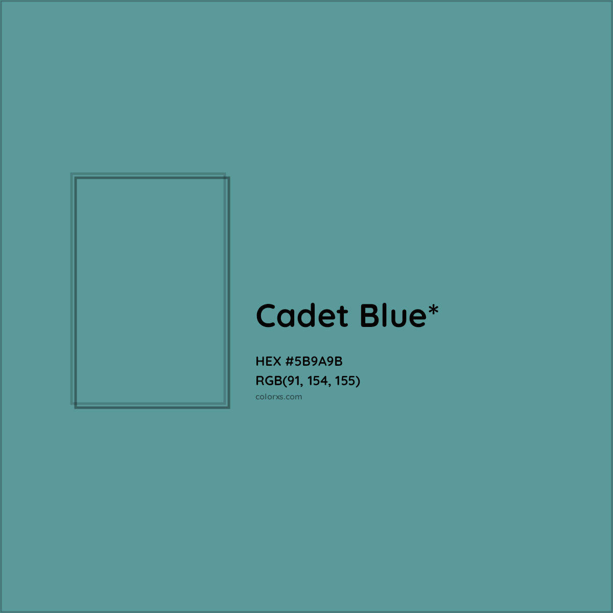 HEX #5B9A9B Color Name, Color Code, Palettes, Similar Paints, Images