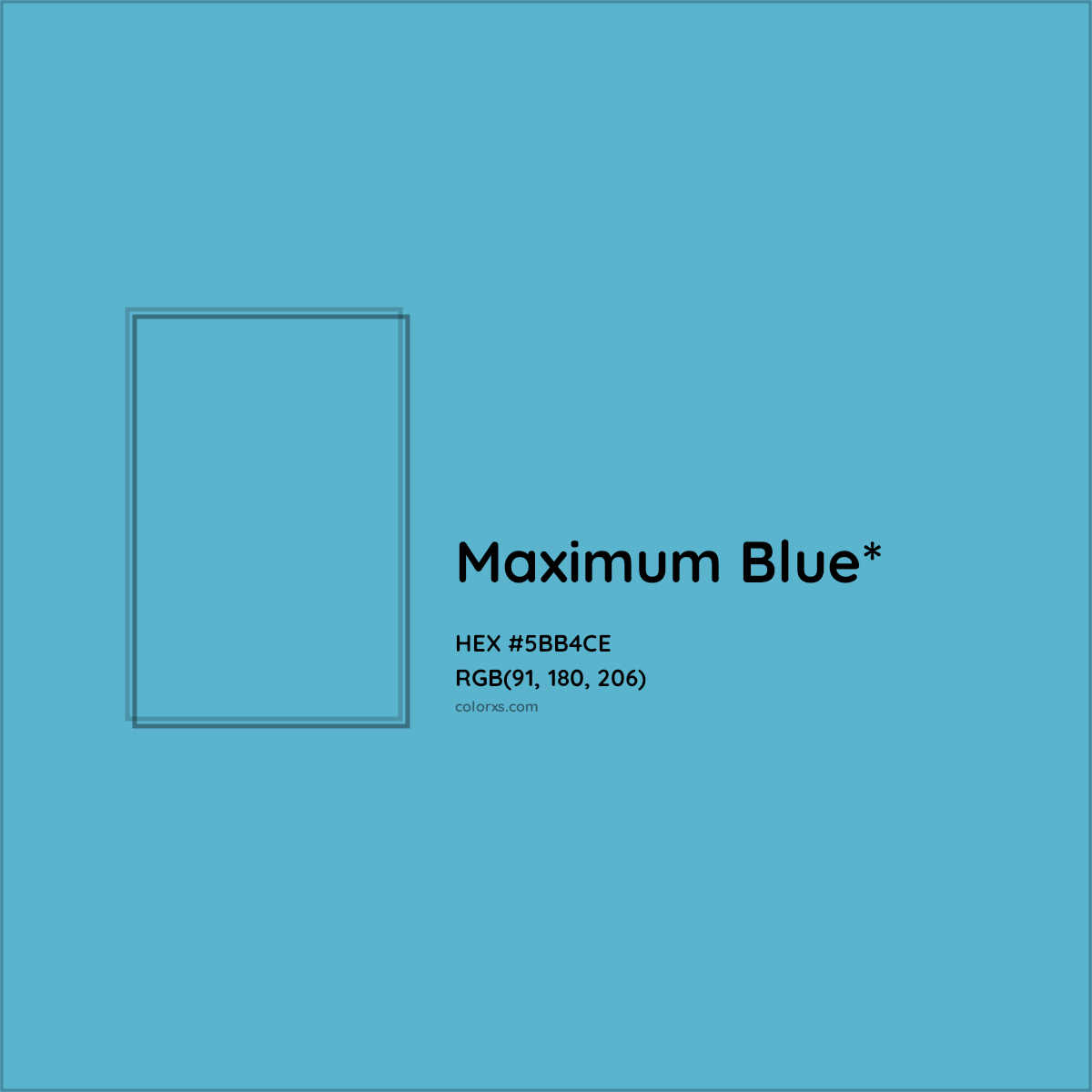 HEX #5BB4CE Color Name, Color Code, Palettes, Similar Paints, Images