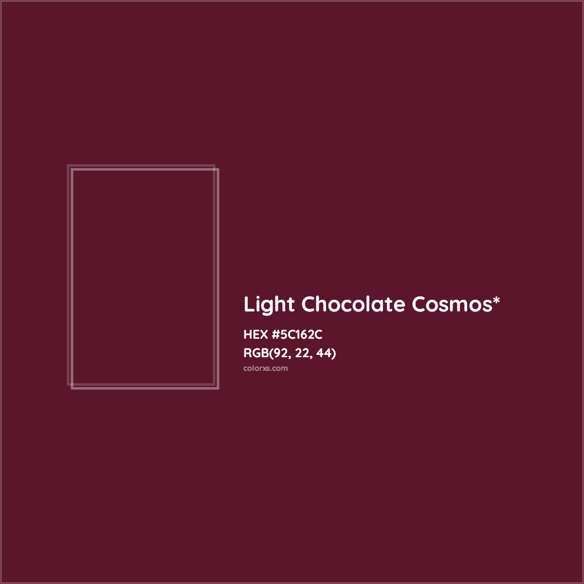 HEX #5C162C Color Name, Color Code, Palettes, Similar Paints, Images