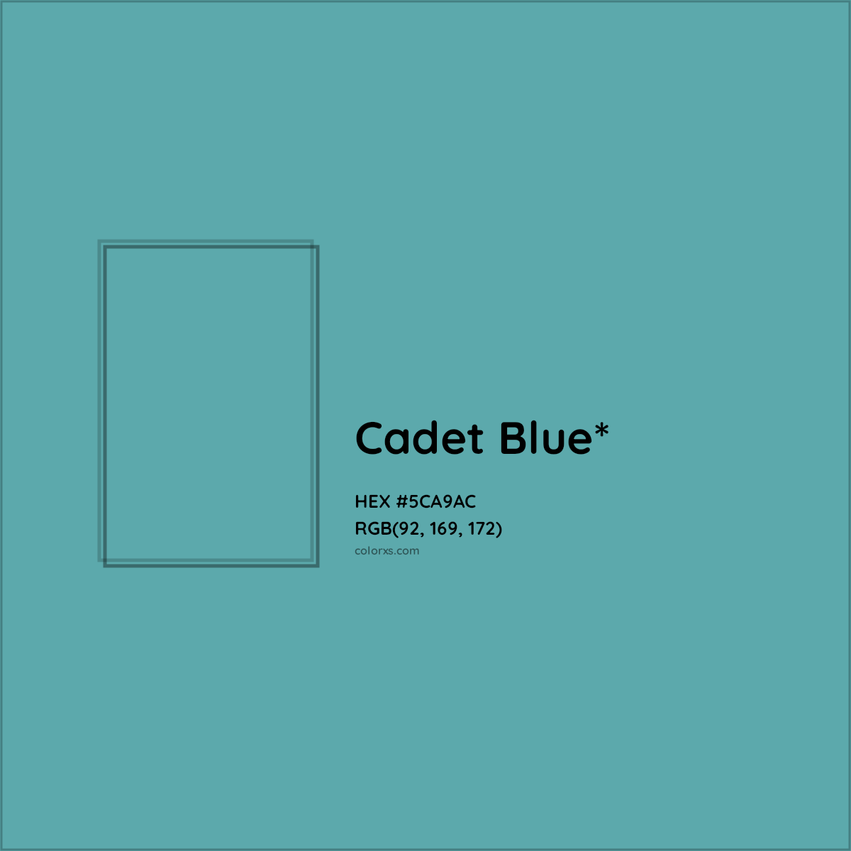 HEX #5CA9AC Color Name, Color Code, Palettes, Similar Paints, Images