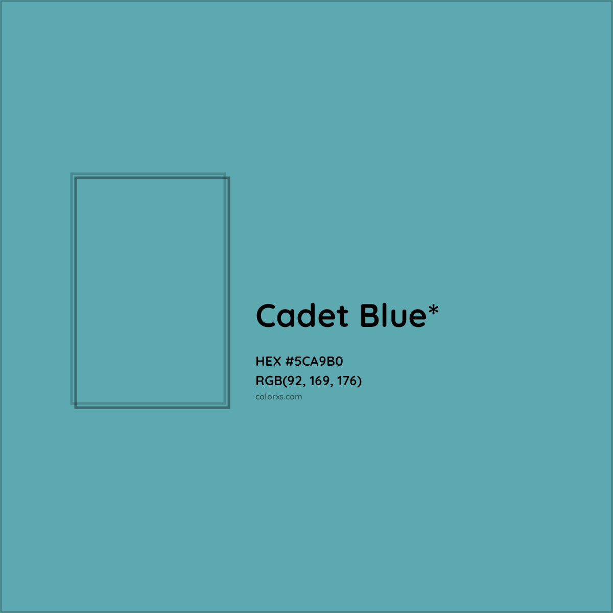 HEX #5CA9B0 Color Name, Color Code, Palettes, Similar Paints, Images