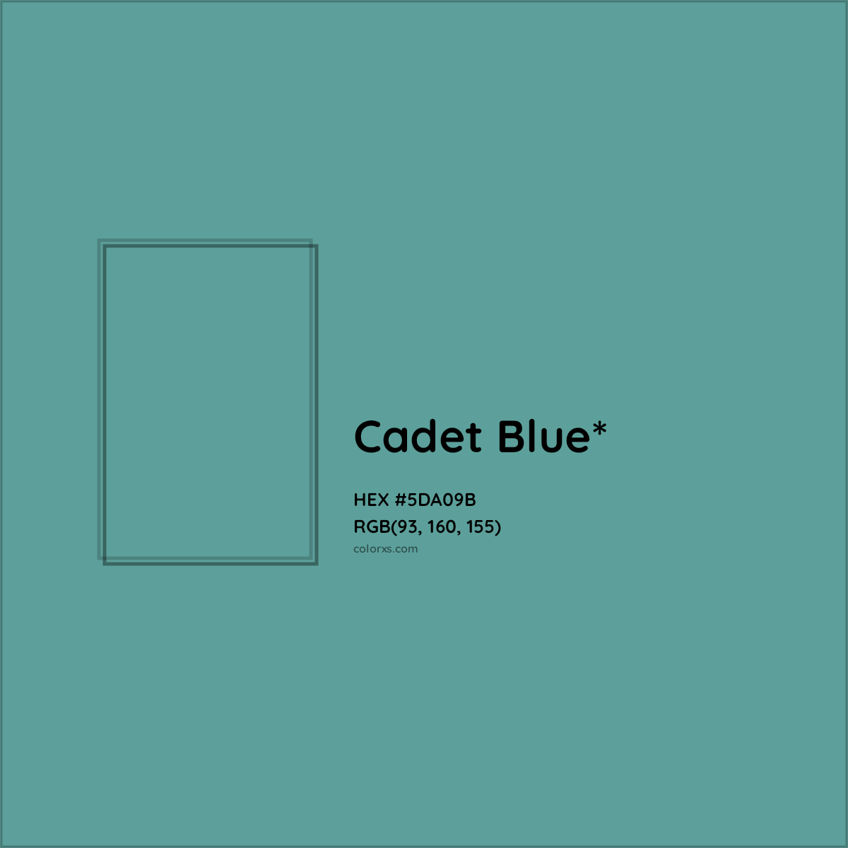 HEX #5DA09B Color Name, Color Code, Palettes, Similar Paints, Images