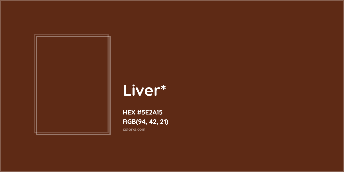 HEX #5E2A15 Color Name, Color Code, Palettes, Similar Paints, Images